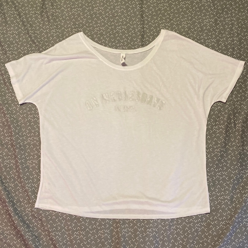 “On Wednesdays we zoom” T-shirt